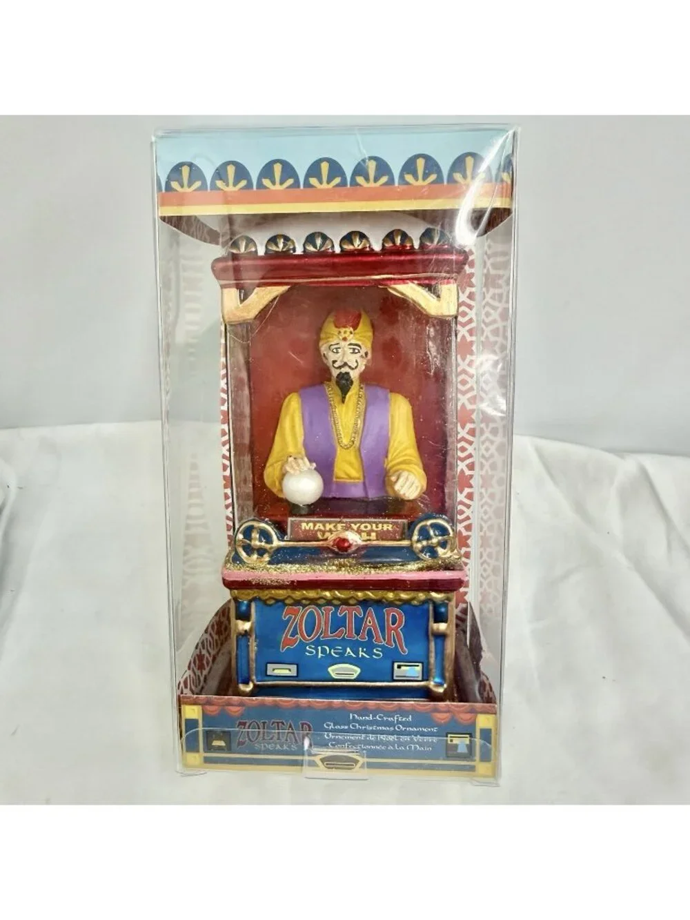 Kurt Adler Zoltar Speaks Hand Crafted Glass Christmas Ornament 2018 NIB